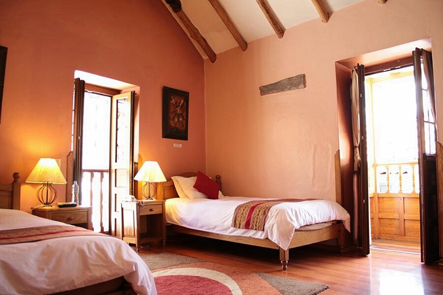 โฮเต็ล แอนด์ มิราดอร์ โลส อาปุส Hotel กุสโก ภายนอก รูปภาพ